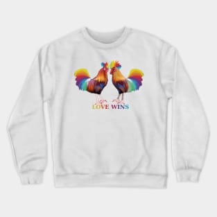 Love Wins Crewneck Sweatshirt